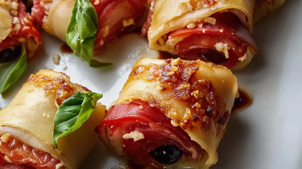 Antipasto Roll-Ups are perfect for your next party.