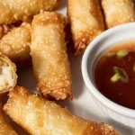 Crab Cake Egg Rolls are a delicious appetizer choice.