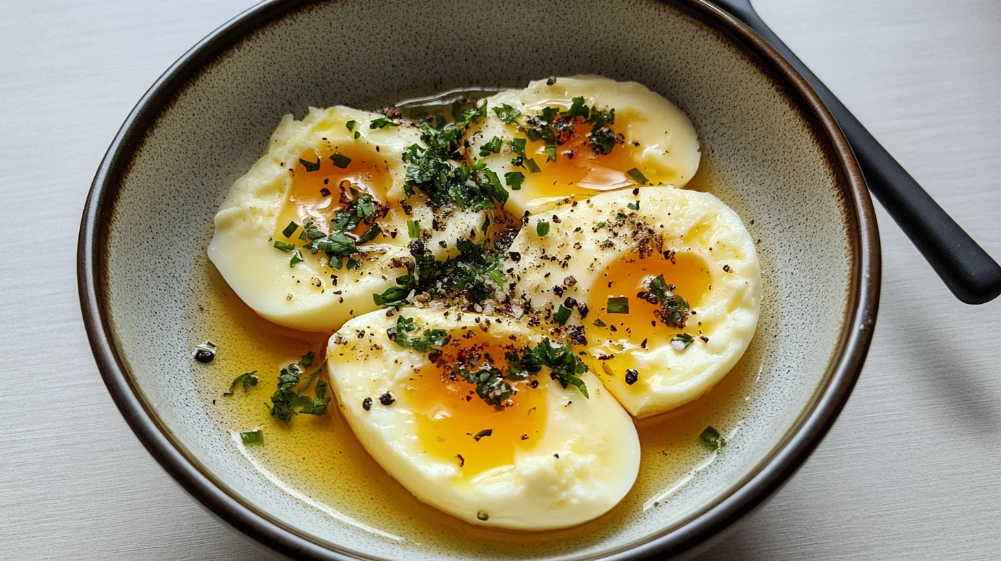 Microwave-Steamed Eggs are quick and delicious!