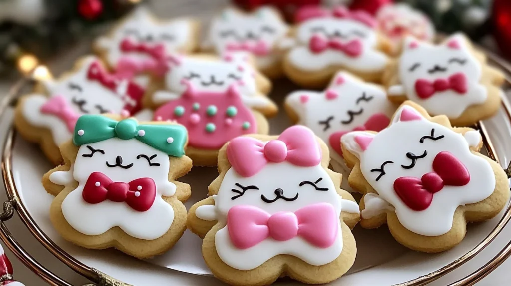 Hello Kitty Christmas Cookies for Festive Fun!