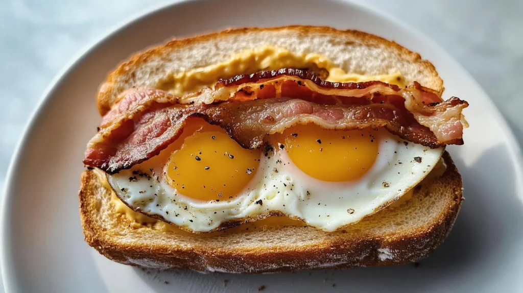 Bacon, Egg and Cheese Sandwich: A Breakfast Delight