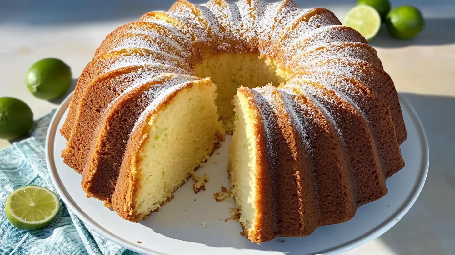 Key Lime Pound Cake is a Delicious Dessert Recipe.