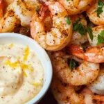 Roasted Shrimp Cocktail With Lemon-Horseradish Aioli Recipe