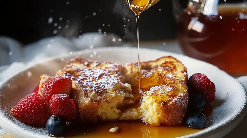 Overnight French Toast is a delicious breakfast option.