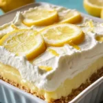 Lemon Lush is the perfect dessert for summer.