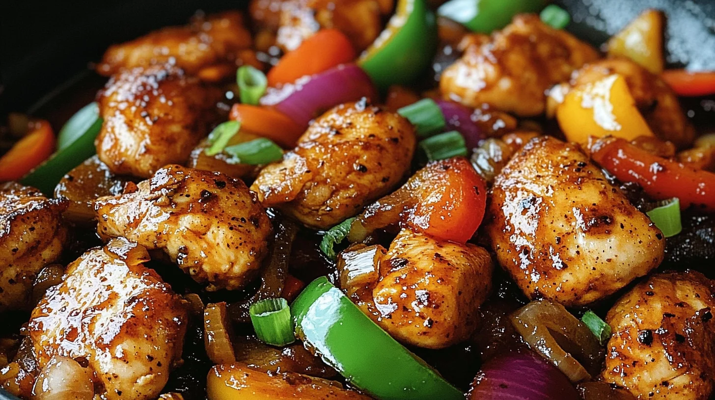 Black Pepper Chicken is a delicious dinner option.