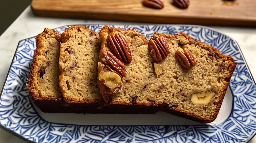 Miso Pecan Banana Bread is a delicious treat.