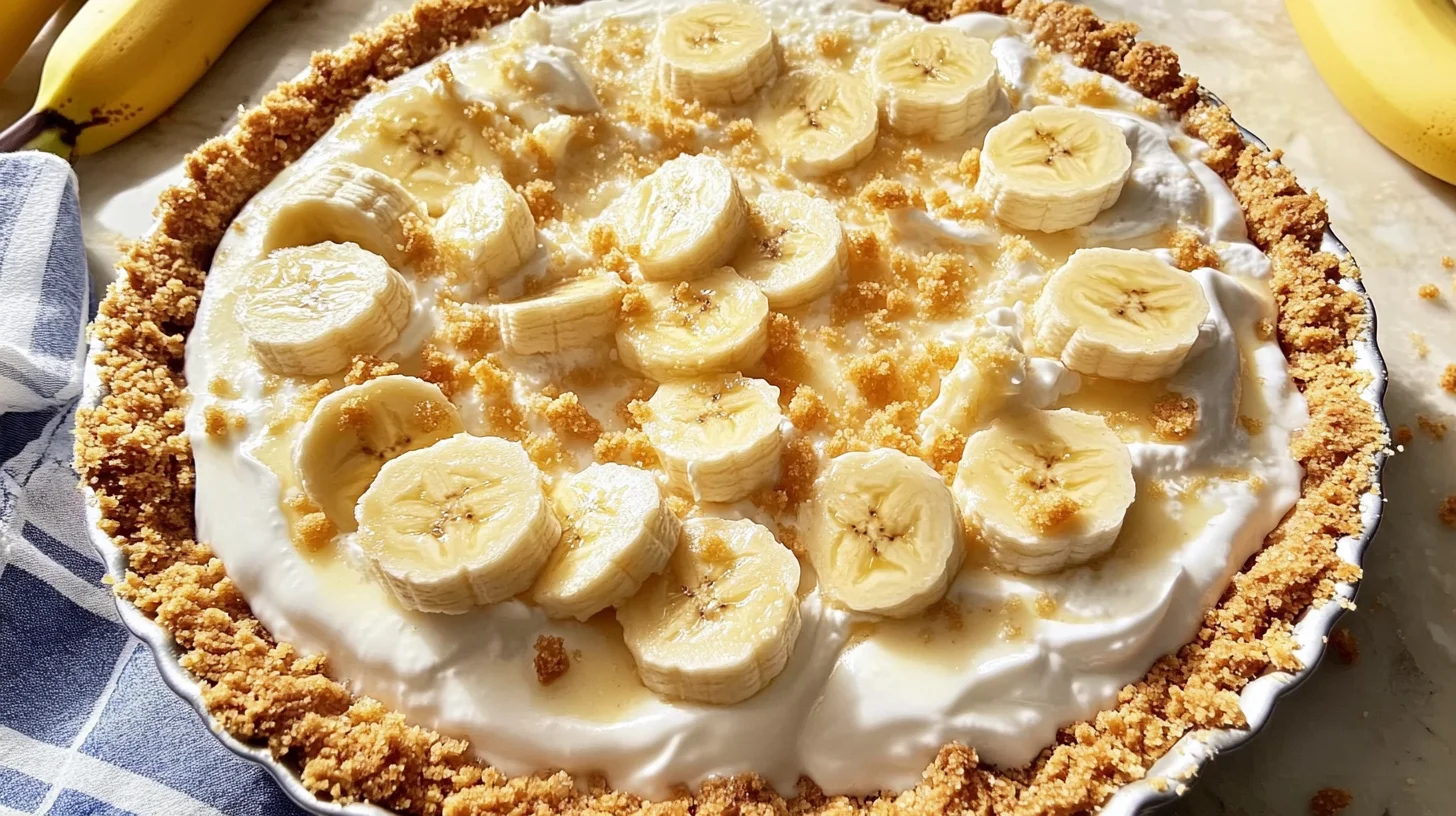 Banana Pudding Pie is a delicious dessert recipe.