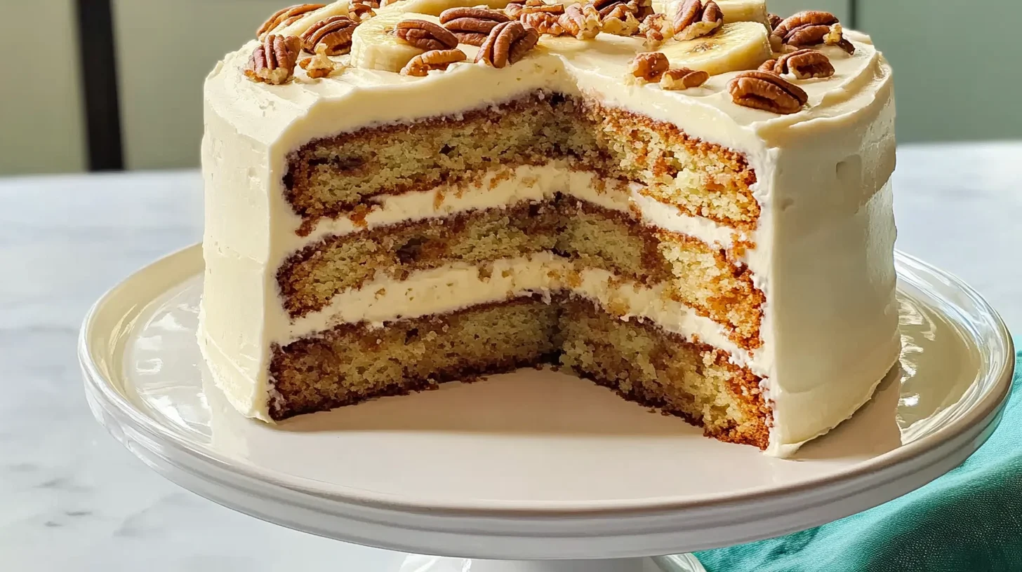 Hummingbird Cake is a delicious tropical dessert.