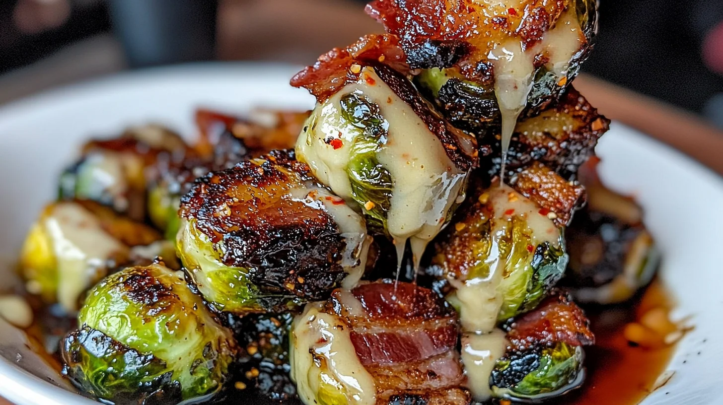 Honey-Glazed Roasted Brussels Sprouts with Bacon Recipe