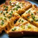 Cheesy French Toast With Kimchi is a unique delight.