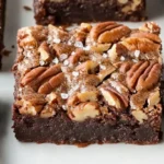 Pecan Pie Brownies are a delicious dessert treat.