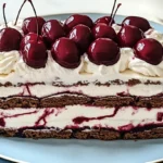 Cherries-and-Cream Icebox Cake is a delightful treat.