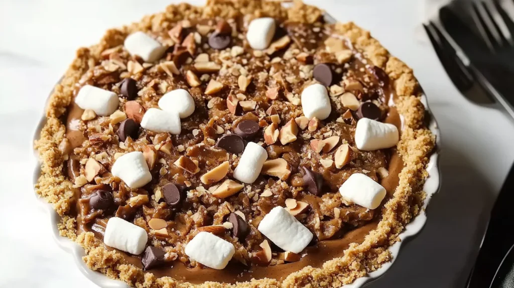 Texas Trash Pie is a delicious dessert to try!