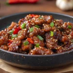 Spicy Crunchy Chili Beef with Sweet Garlic Sauce