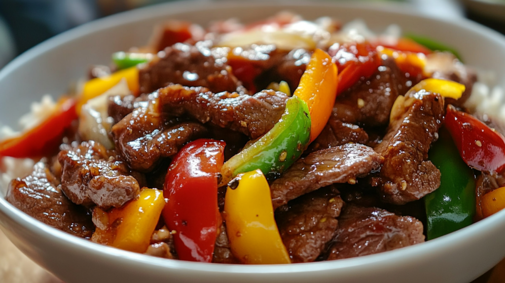 Whip Up Tasty Sweet Chili Beef with Peppers